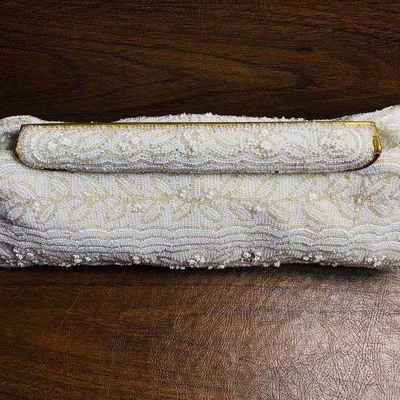 Vintage Michel Swiss Beaded Clutch Paris France - Picture 15 of 16